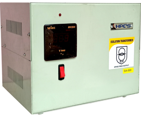 Servo Voltage Stabilizer Back