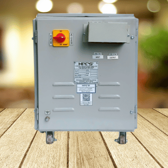 Servo Voltage Stabilizer Back